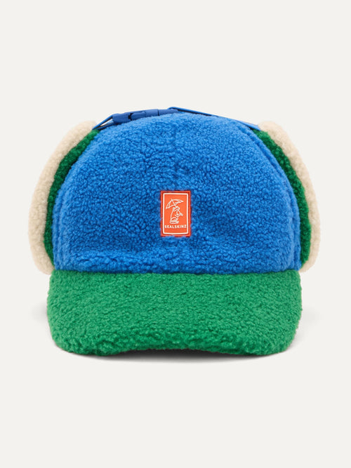 Sealskinz Blue Peterstone Waterproof Extreme Cold Weather Sherpa Fleece Hat image 1