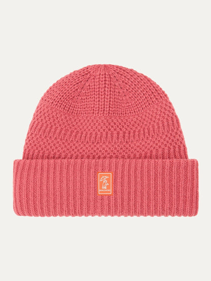 Sealskinz Pink Ruston Waterproof Cold Weather Roll Cuff Beanie image 1