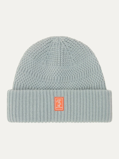 Sealskinz Blue Ruston Waterproof Cold Weather Roll Cuff Beanie image 1