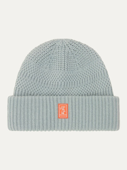 Sealskinz Blue Ruston Waterproof Cold Weather Roll Cuff Beanie image 1