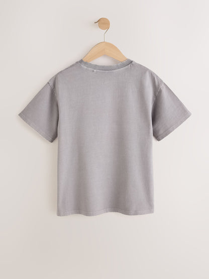 Dsiney Kidz - Grey Dalmation Kendra Dandy Oversized Graphic T-Shirt (3-16yrs) image 7