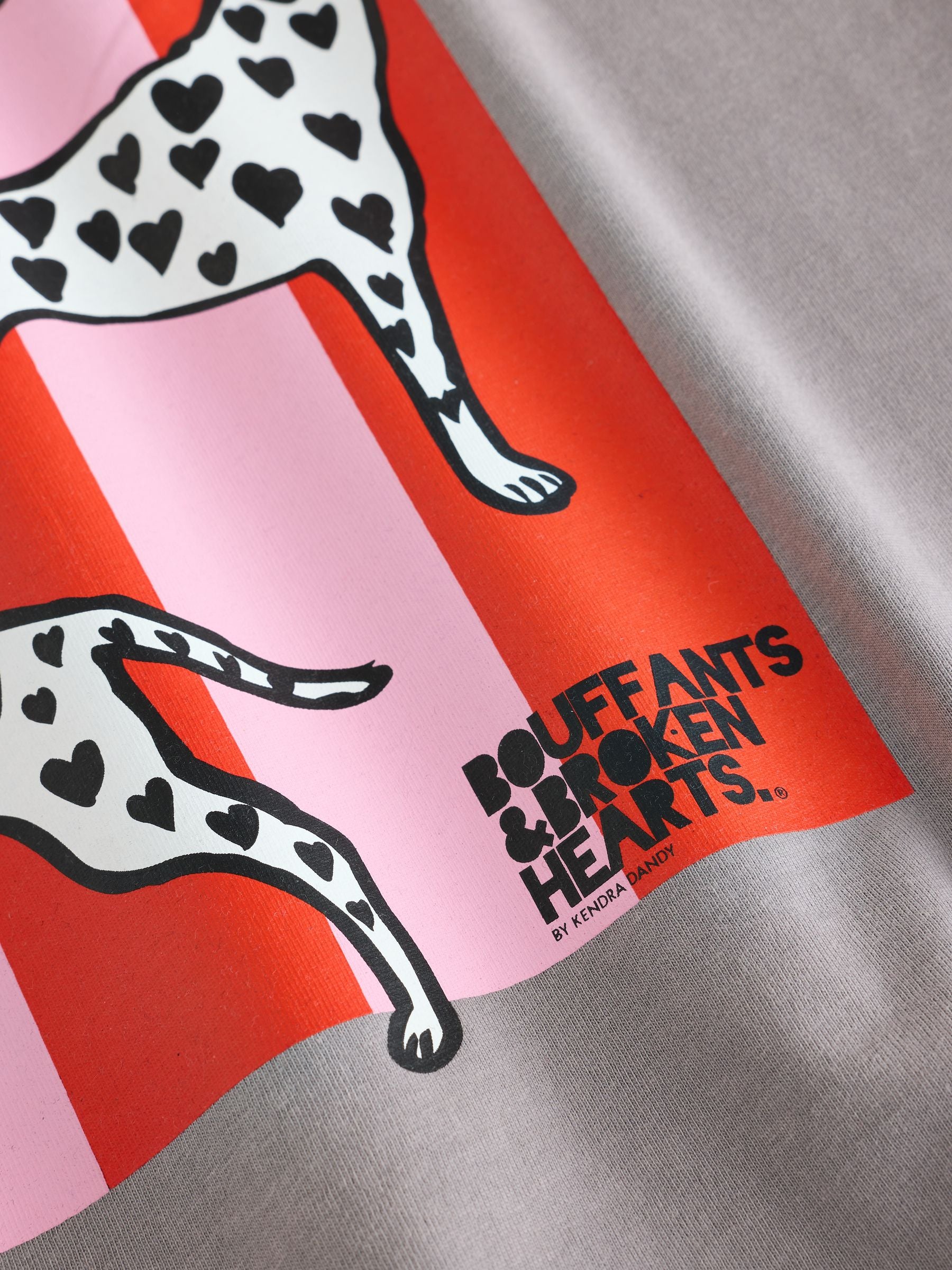 Dsiney Kidz - Grey Dalmation Kendra Dandy Oversized Graphic T-Shirt (3-16yrs) image 8