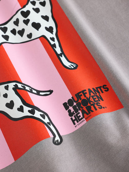 Dsiney Kidz - Grey Dalmation Kendra Dandy Oversized Graphic T-Shirt (3-16yrs) image 8