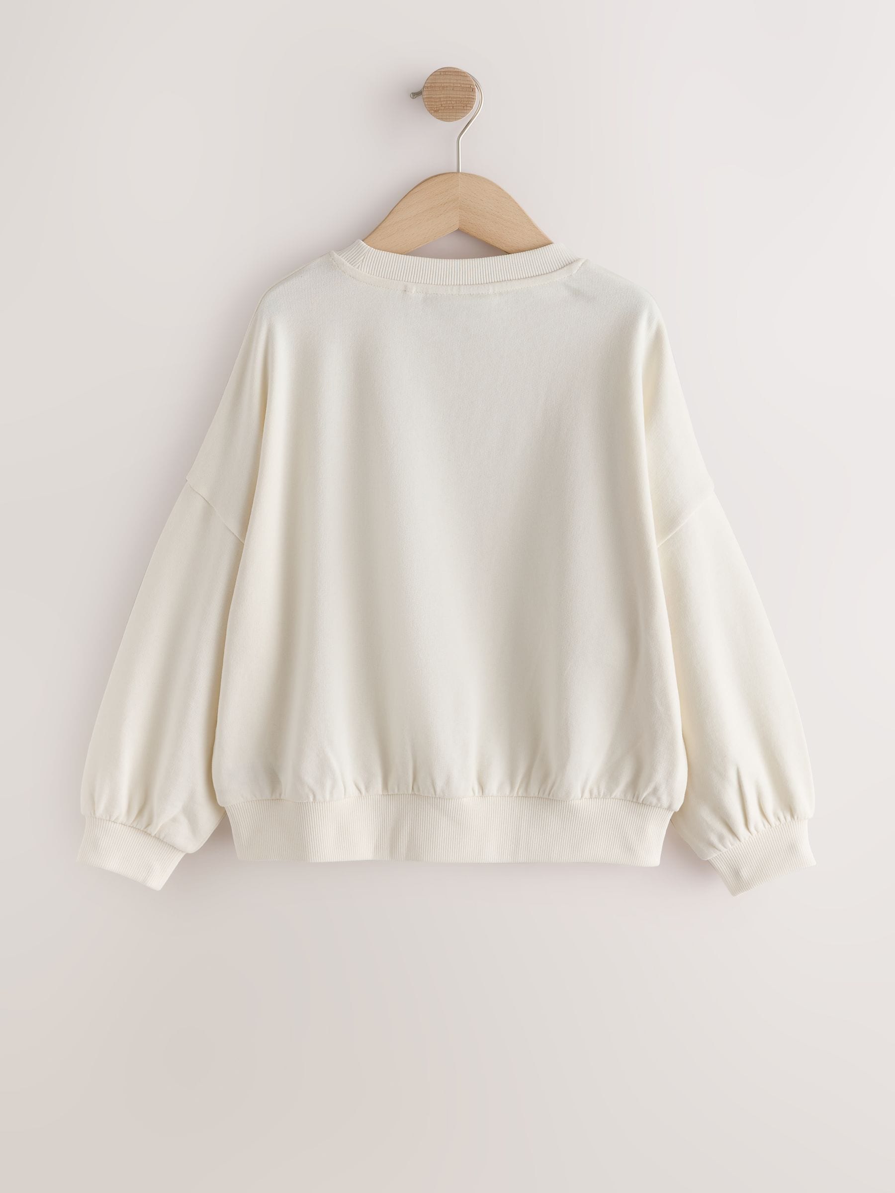 Dsiney Kidz - Cream Snoopy Long Sleeve Sweatshirt (3-16yrs) image 8