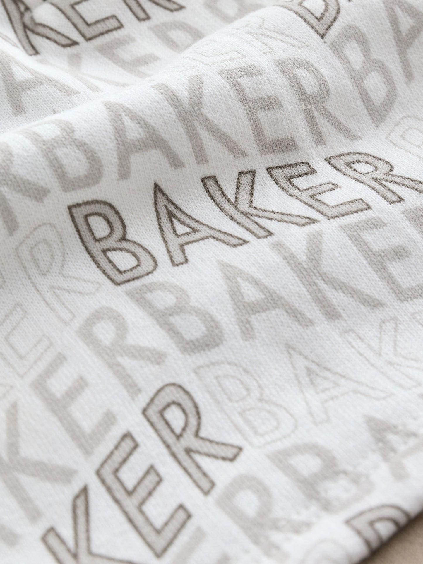 Baker by Ted Baker Letter Print Mockable Rompersuit image 3