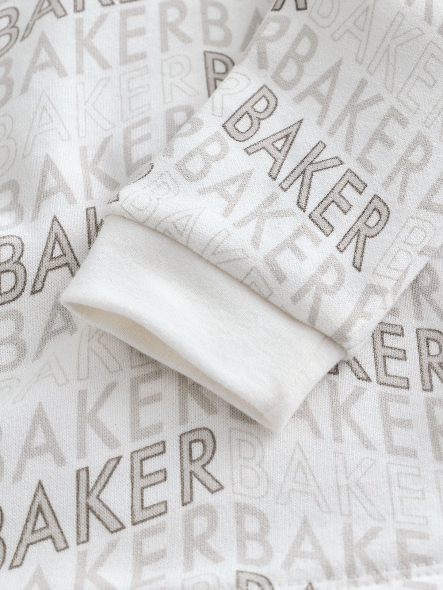 Baker by Ted Baker Letter Print Mockable Rompersuit image 5