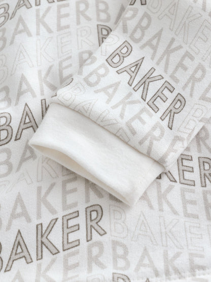 Baker by Ted Baker Letter Print Mockable Rompersuit image 5