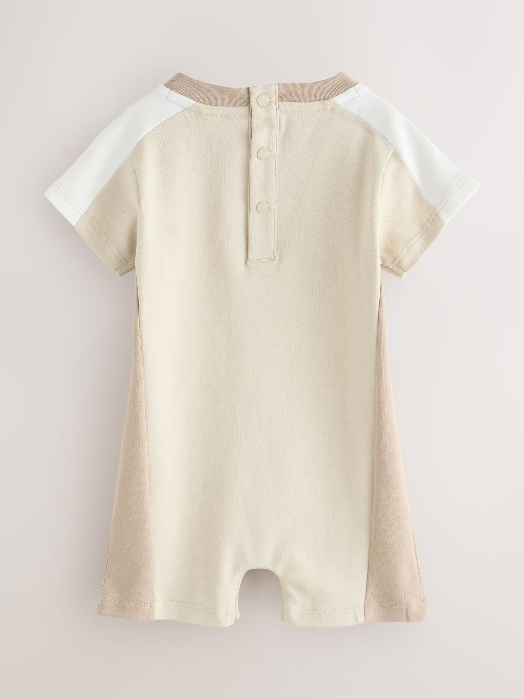 Baker by Ted Baker 2 Pack Colourblock Rompers image 4