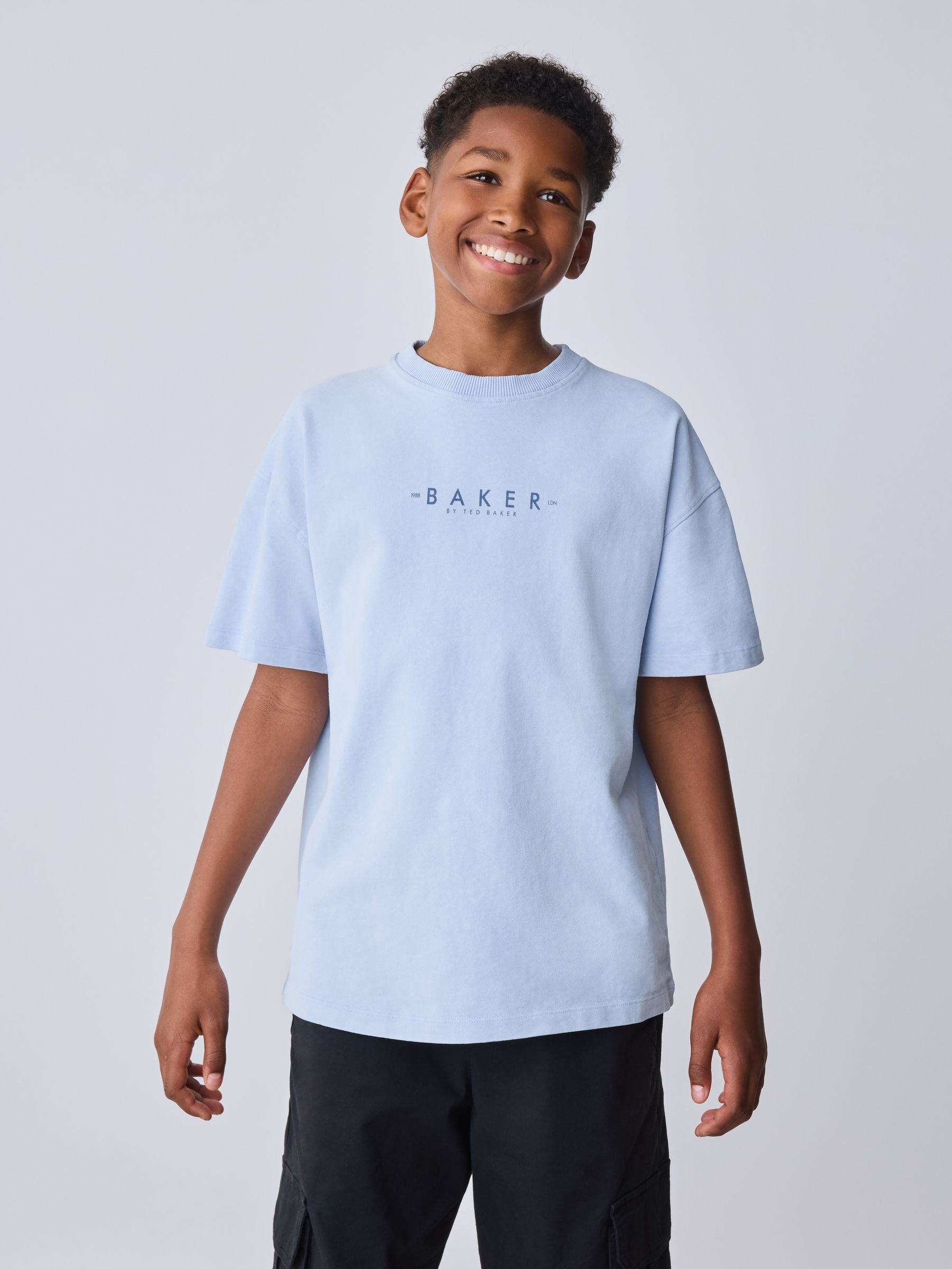Dsiney Kidz - Baker by Ted Baker Blue/Pink Washed T-Shirts 2 Pack image 6