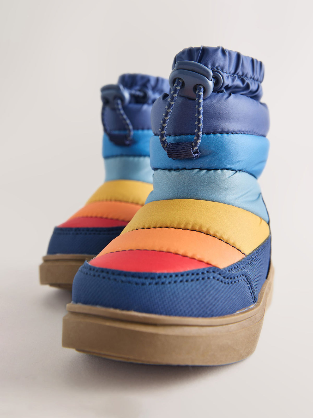 Little Bird Navy Rainbow Waterproof Snowboots - image 3
