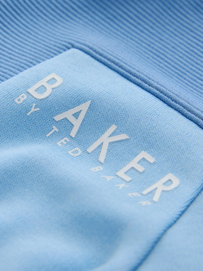 Baker by Ted Baker Textured Polo Shirt and Shorts Set image 11