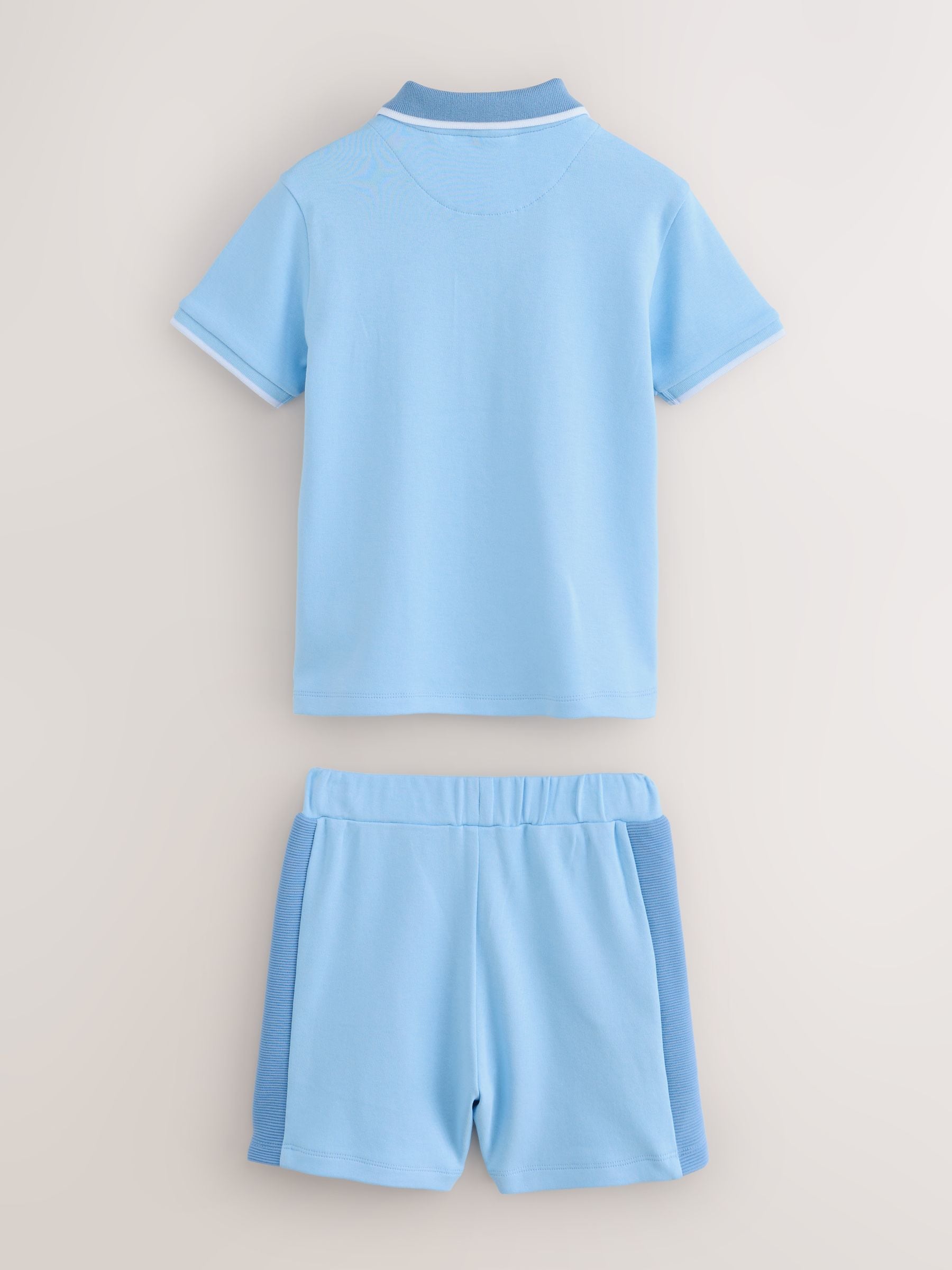 Baker by Ted Baker Textured Polo Shirt and Shorts Set image 8
