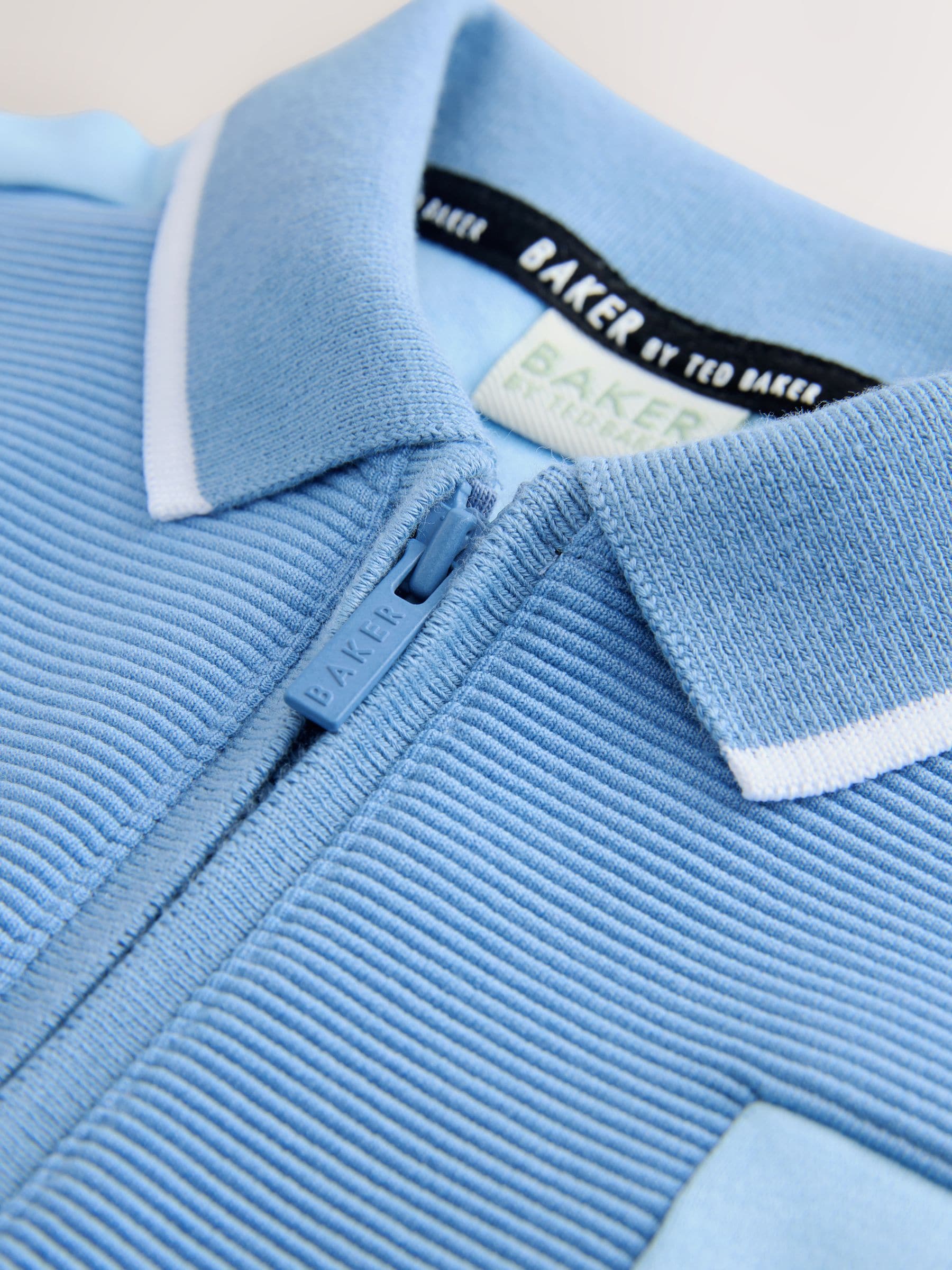 Baker by Ted Baker Textured Polo Shirt and Shorts Set image 9