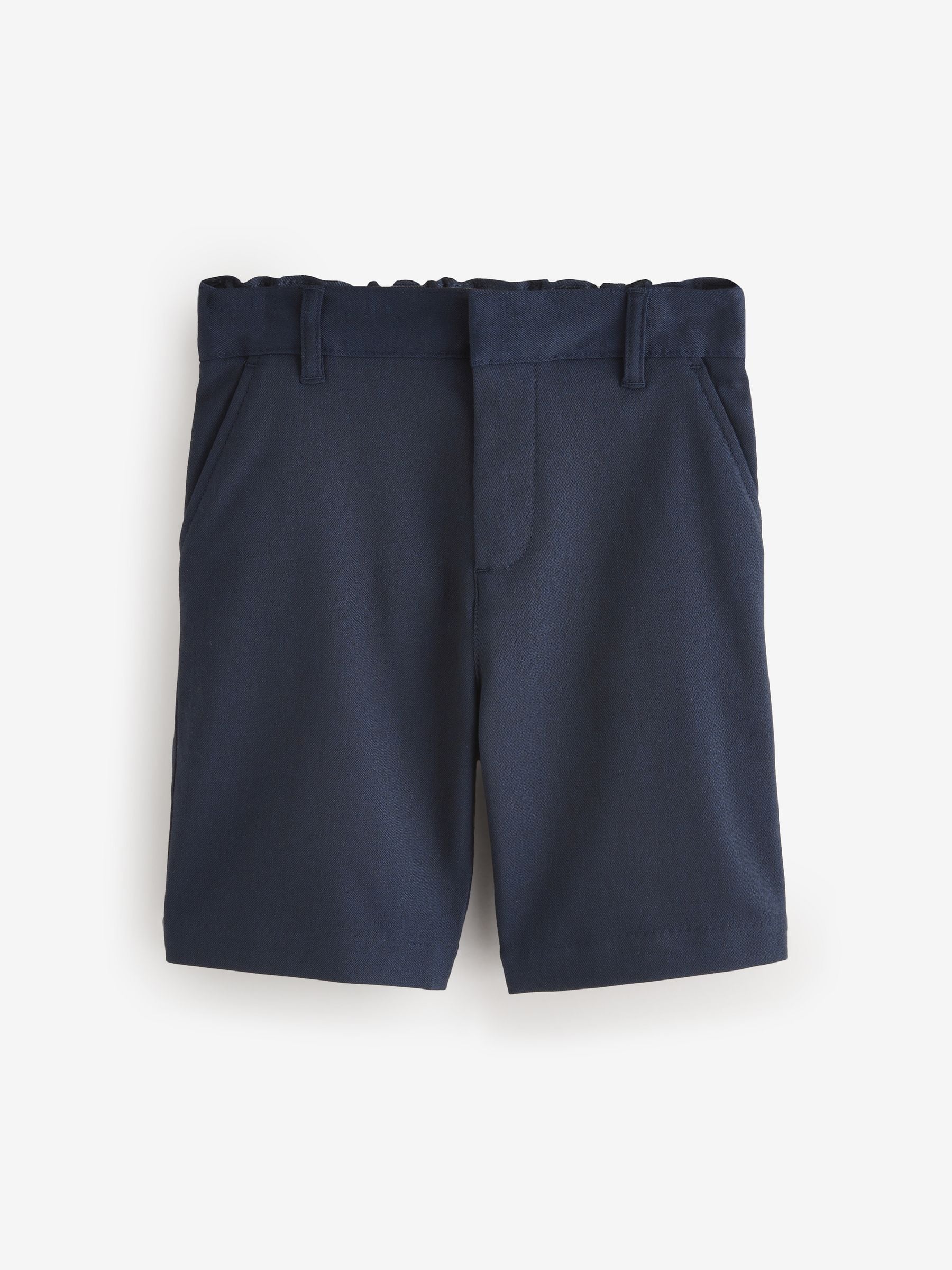 Dsiney Kidz - Clarks Blue Regular Waist Pull-On Regular School Shorts 3 Pack image 3