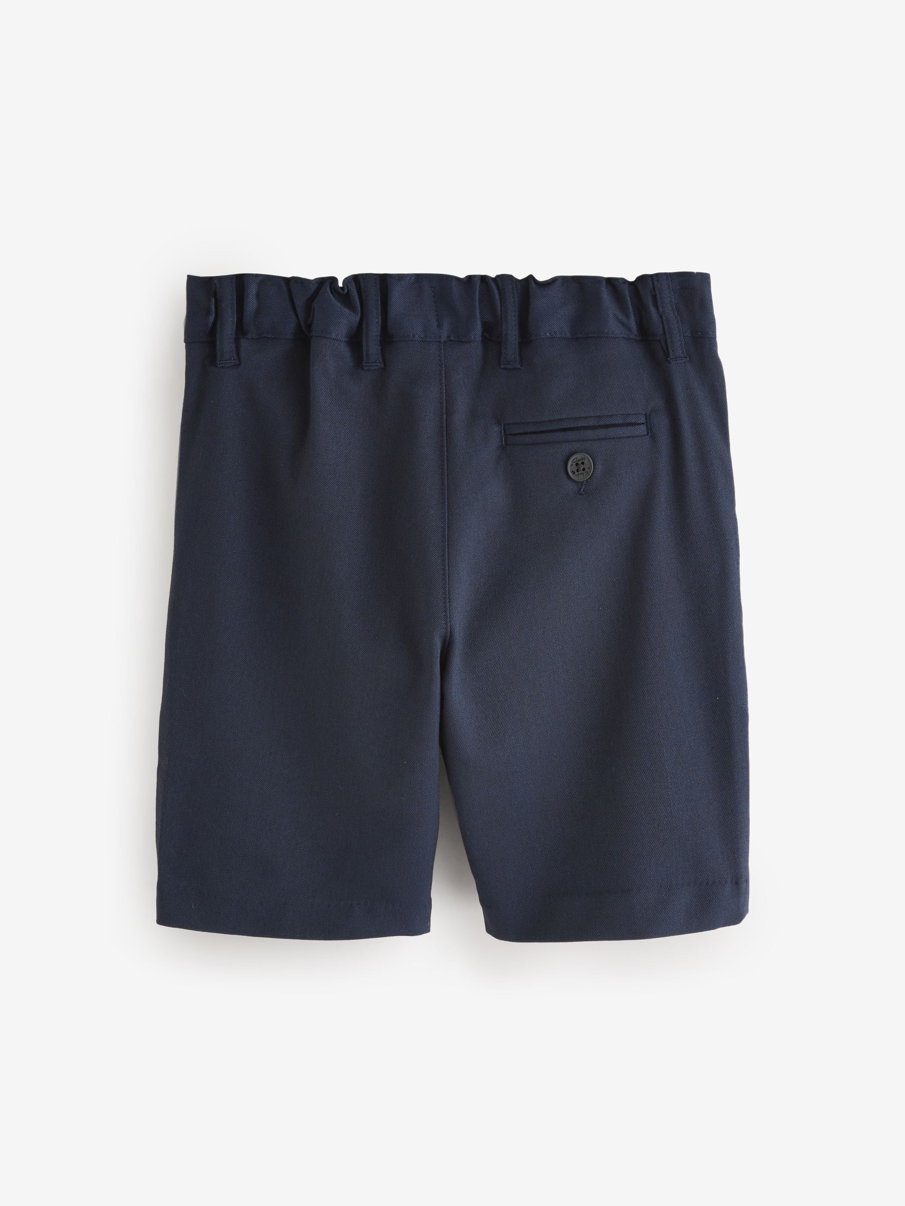 Dsiney Kidz - Clarks Blue Regular Waist Pull-On Regular School Shorts 3 Pack image 5