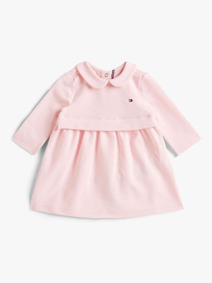 Tommy Hilfiger Pink Essential Terry Long Sleeve Dress image 1