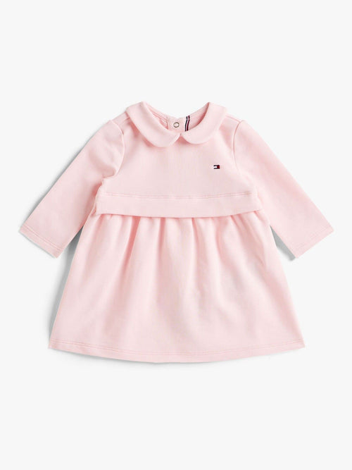 Dsiney Kidz - Tommy Hilfiger Pink Essential Terry Long Sleeve Dress image 1