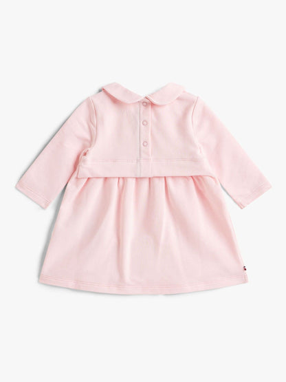 Tommy Hilfiger Pink Essential Terry Long Sleeve Dress image 2