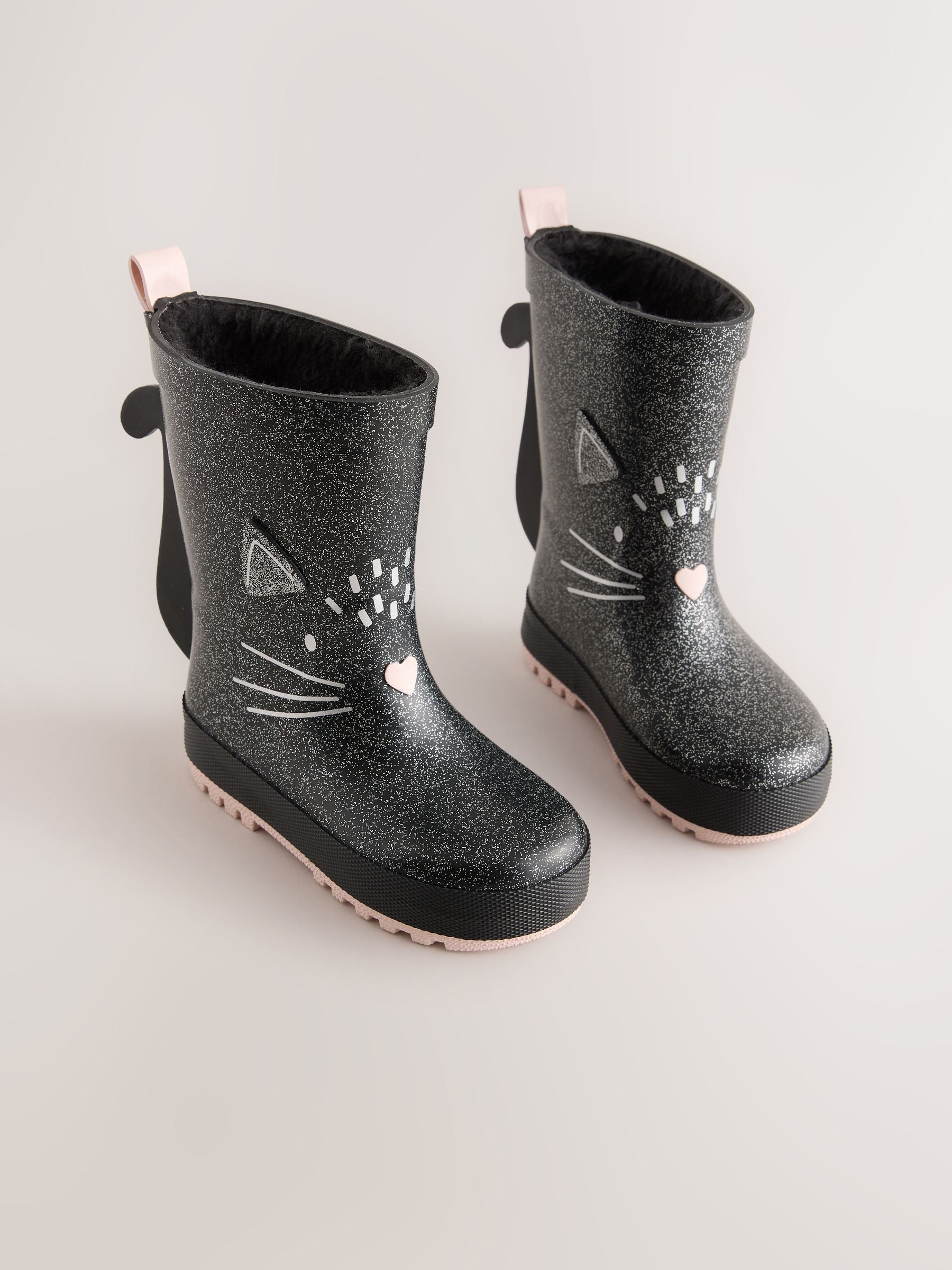 Black Cat Wellies image 1