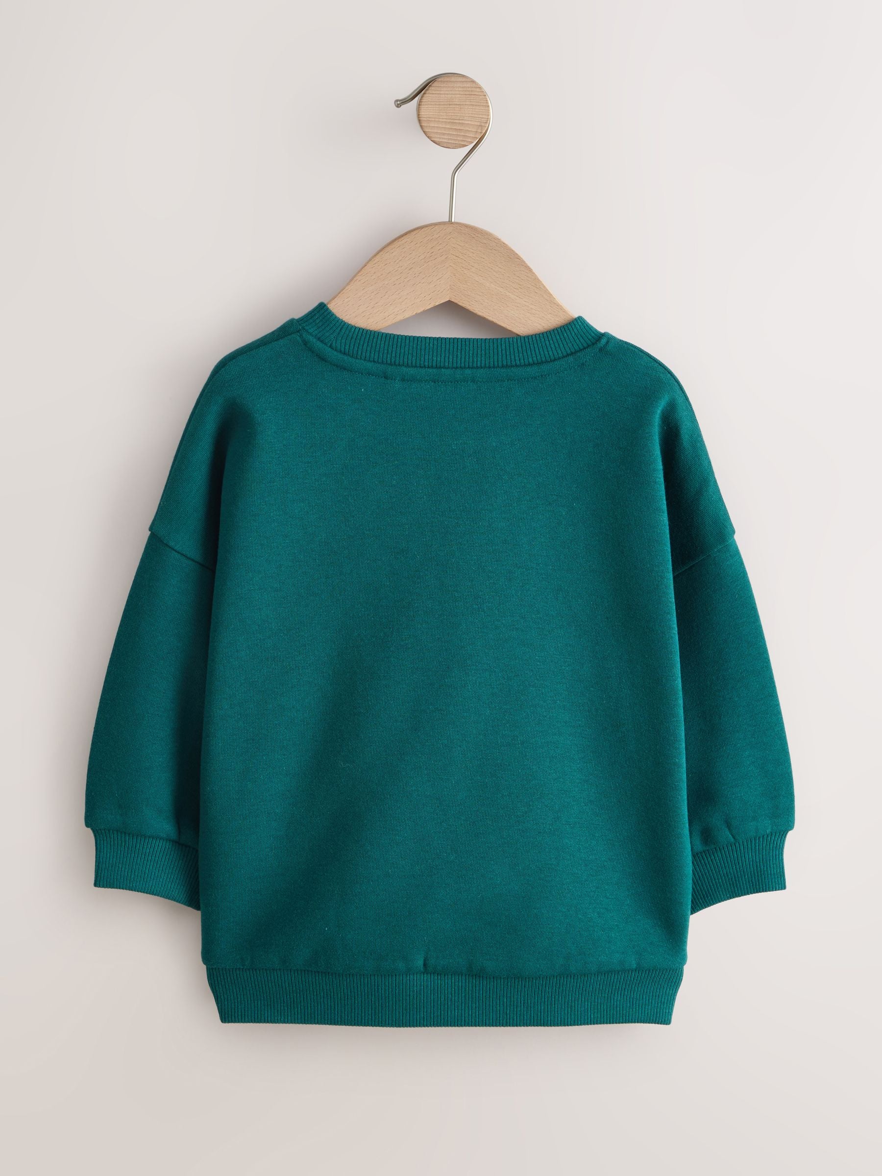 Dsiney Kidz - Green Mama's Bestie Printed Crew Neck Sweat Top (3mths-7yrs) image 2