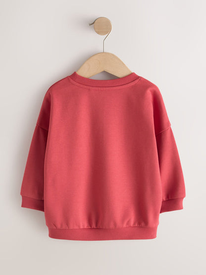 Dsiney Kidz - Red Truck Printed Crew Neck Sweat Top (3mths-7yrs) image 6