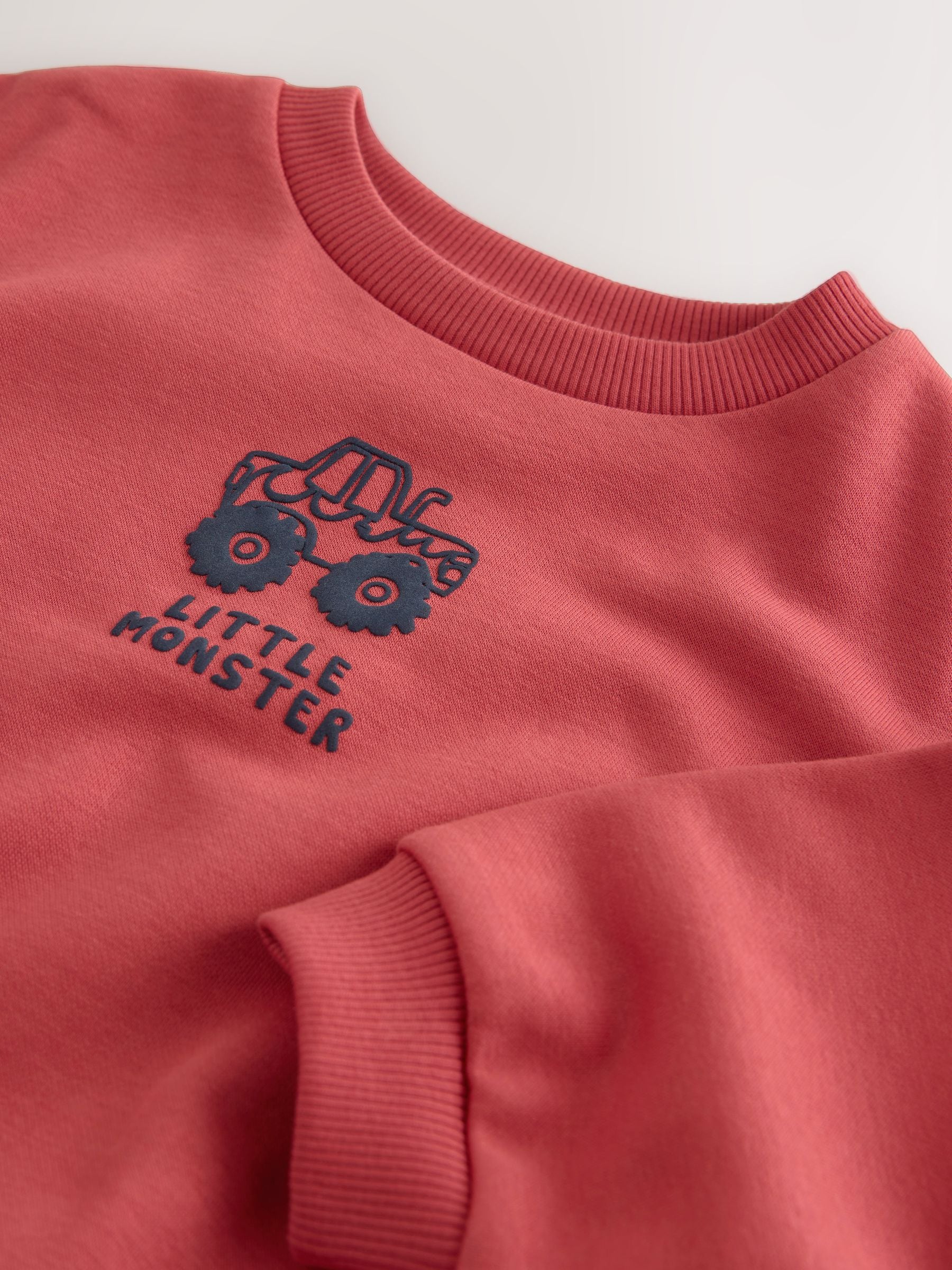 Dsiney Kidz - Red Truck Printed Crew Neck Sweat Top (3mths-7yrs) image 8