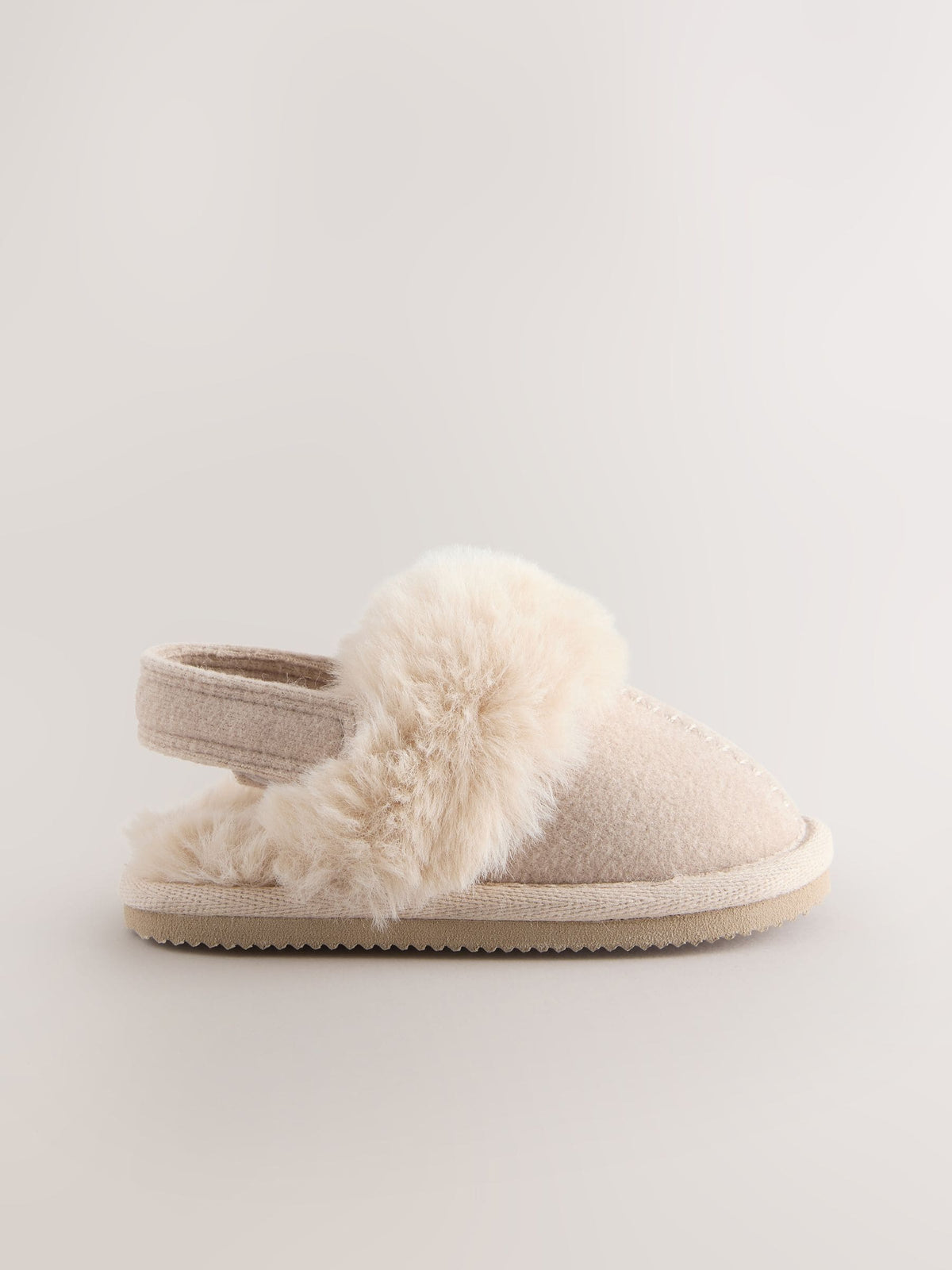 Dsiney Kidz - Tan/Brown Baby Mule Slippers (0-24mths) image 2