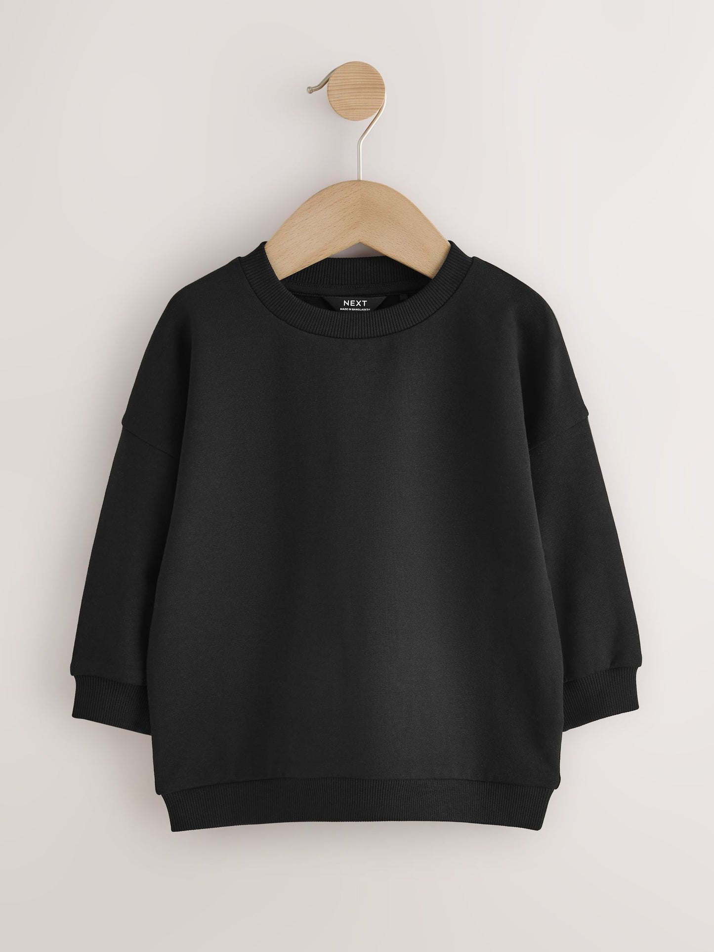 Dsiney Kidz - Black/Grey Plain Sweat Tops 3 Pack (3mths-7yrs) image 3