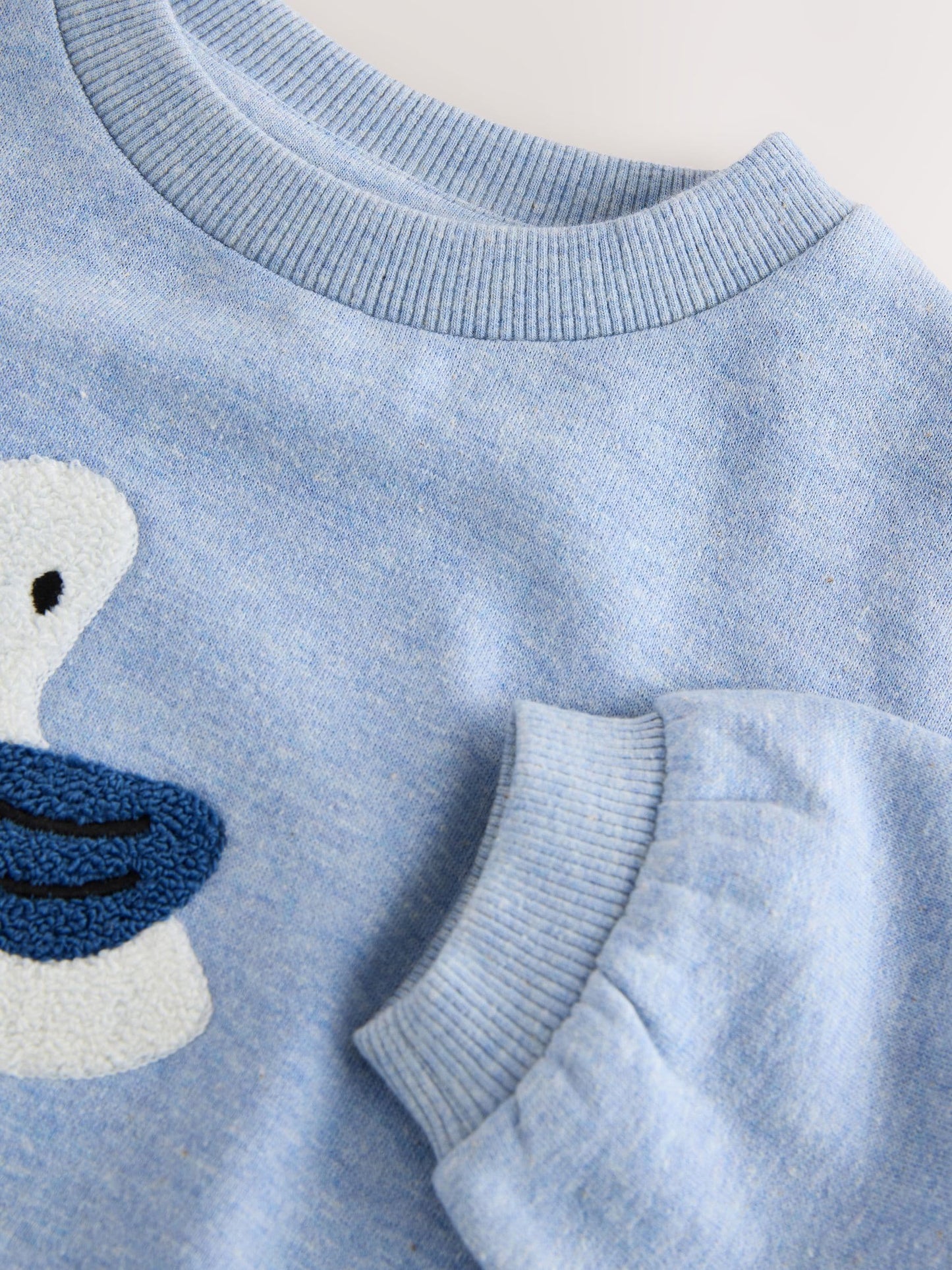 Dsiney Kidz - Light Blue Goose Printed Crew Neck Sweat Top (3mths-7yrs) image 3