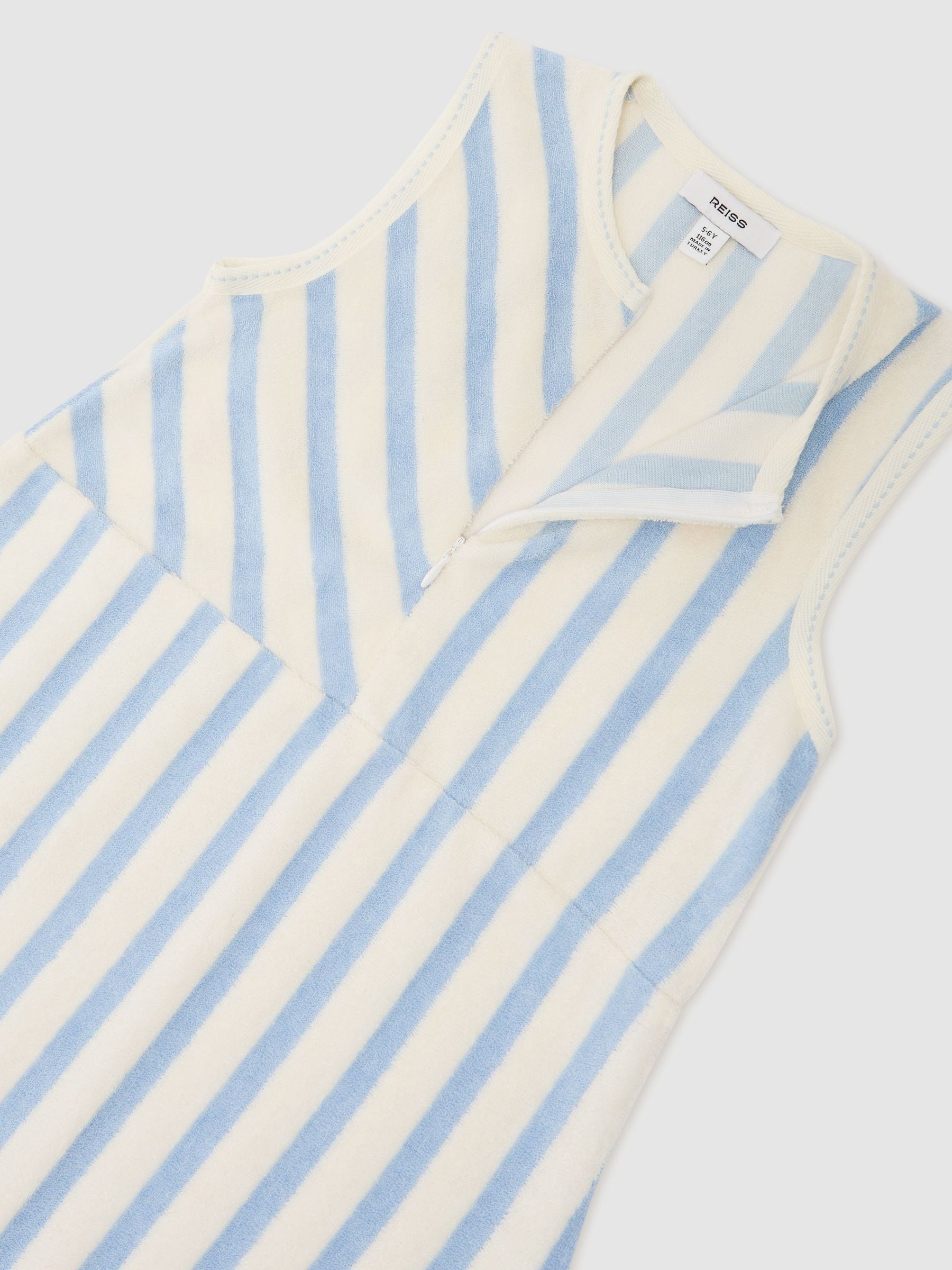 Reiss Pale Blue Sunny 13-14 yrs Towelling Dress image 1
