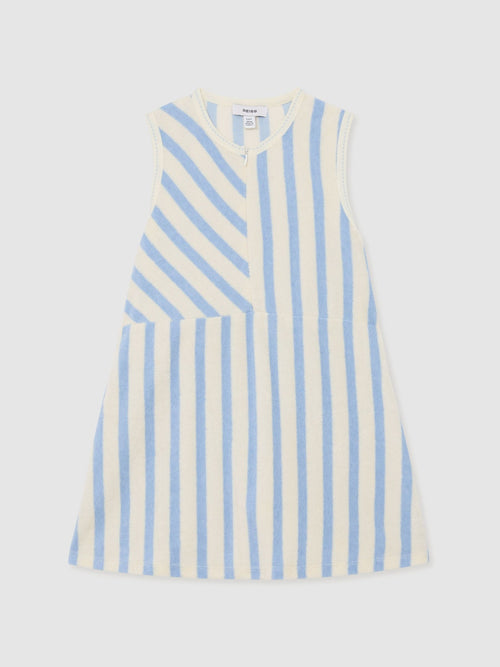 Reiss Pale Blue Sunny 3-9 yrs Towelling Dress image 1