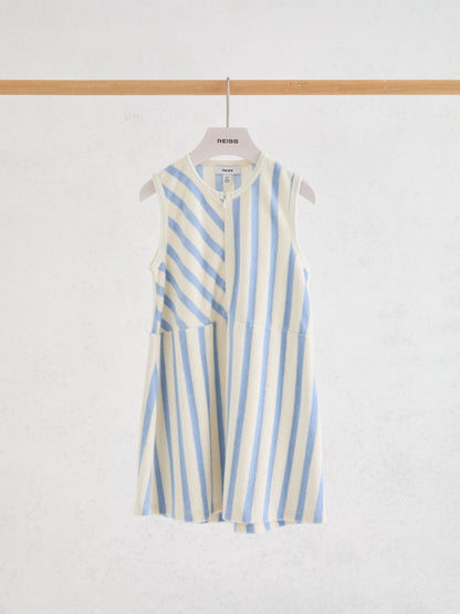 Reiss Pale Blue Sunny 3-9 yrs Towelling Dress image 2
