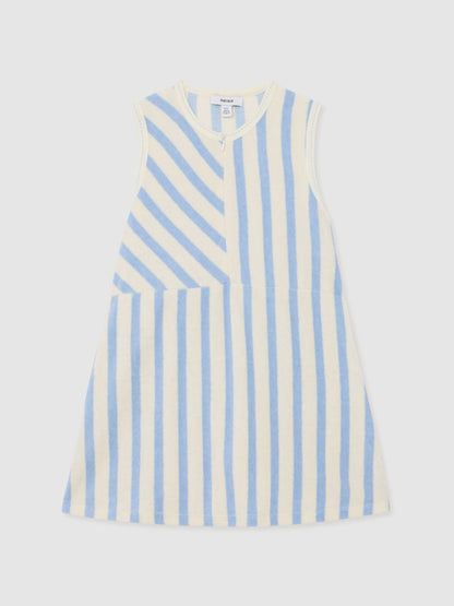 Reiss Pale Blue Sunny 3-9 yrs Towelling Dress image 1