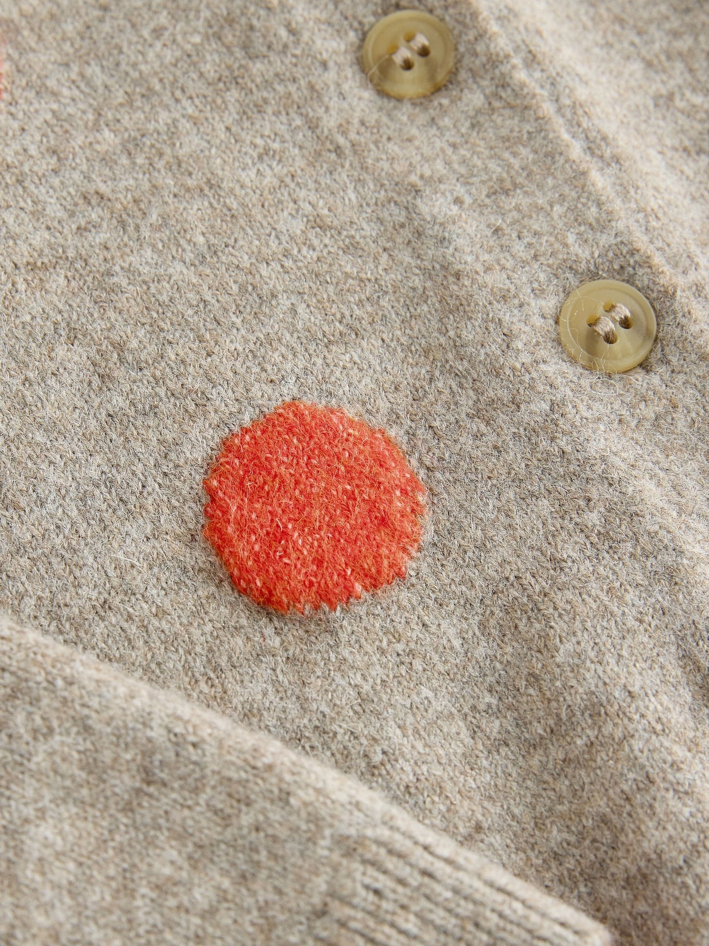 Dsiney Kidz - Orange spot Knit Cardigan (3mths-7yrs) image 3