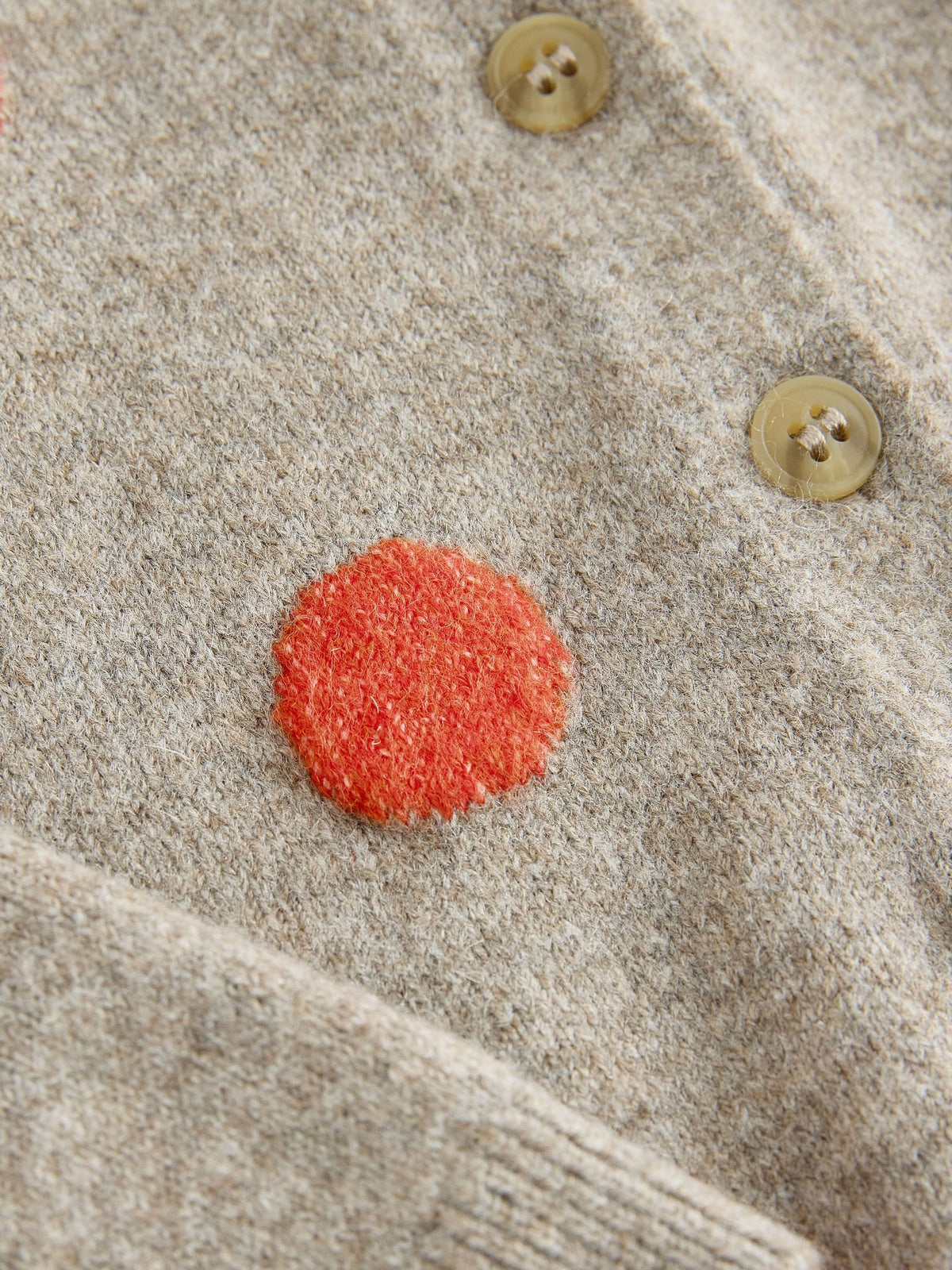 Dsiney Kidz - Orange spot Knit Cardigan (3mths-7yrs) image 3