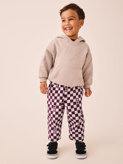 Dsiney Kidz - Burgundy Red Single Wide Leg Jersey Joggers (3mths-7yrs) image 4