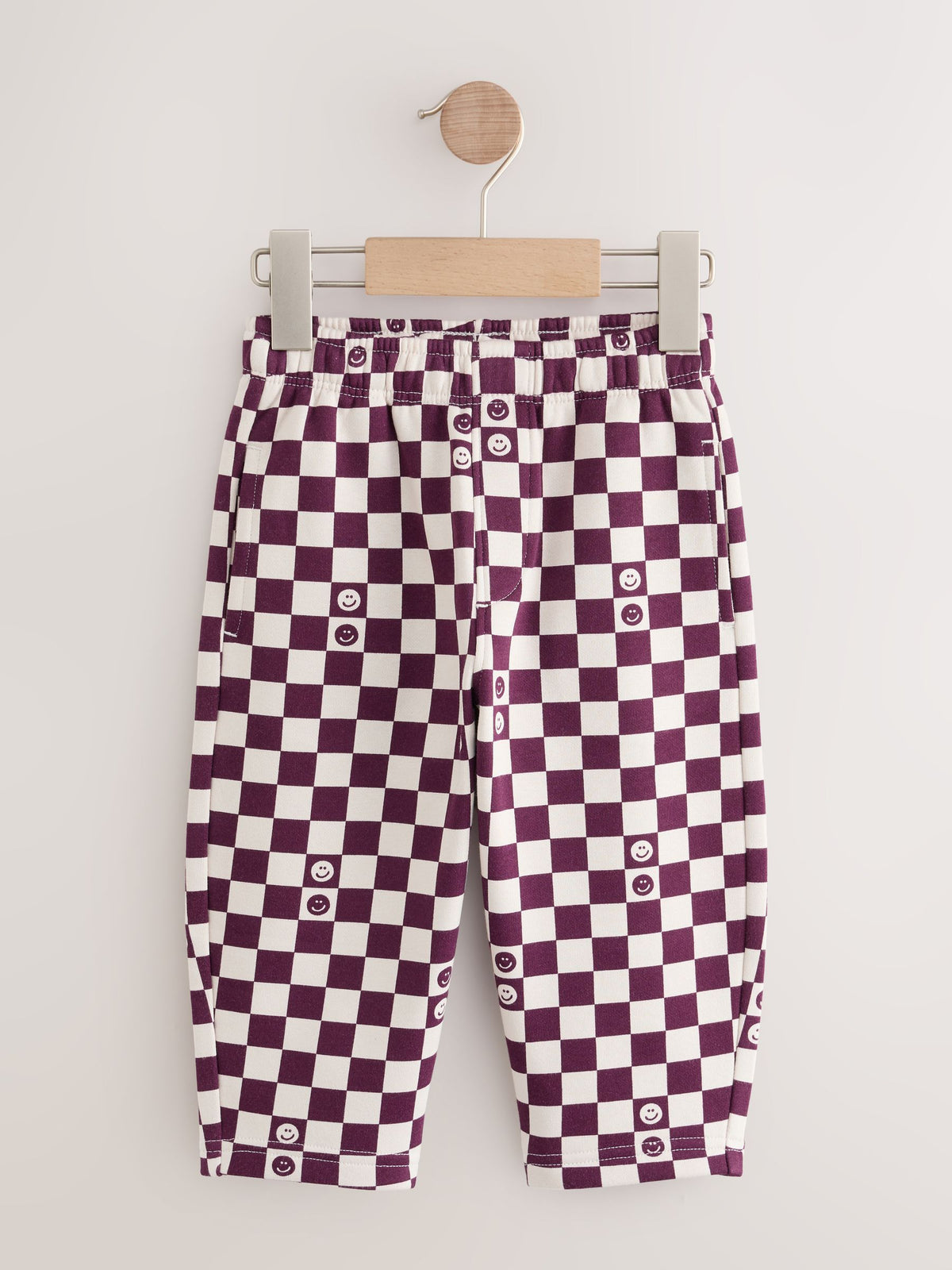 Dsiney Kidz - Burgundy Red Single Wide Leg Jersey Joggers (3mths-7yrs) image 5
