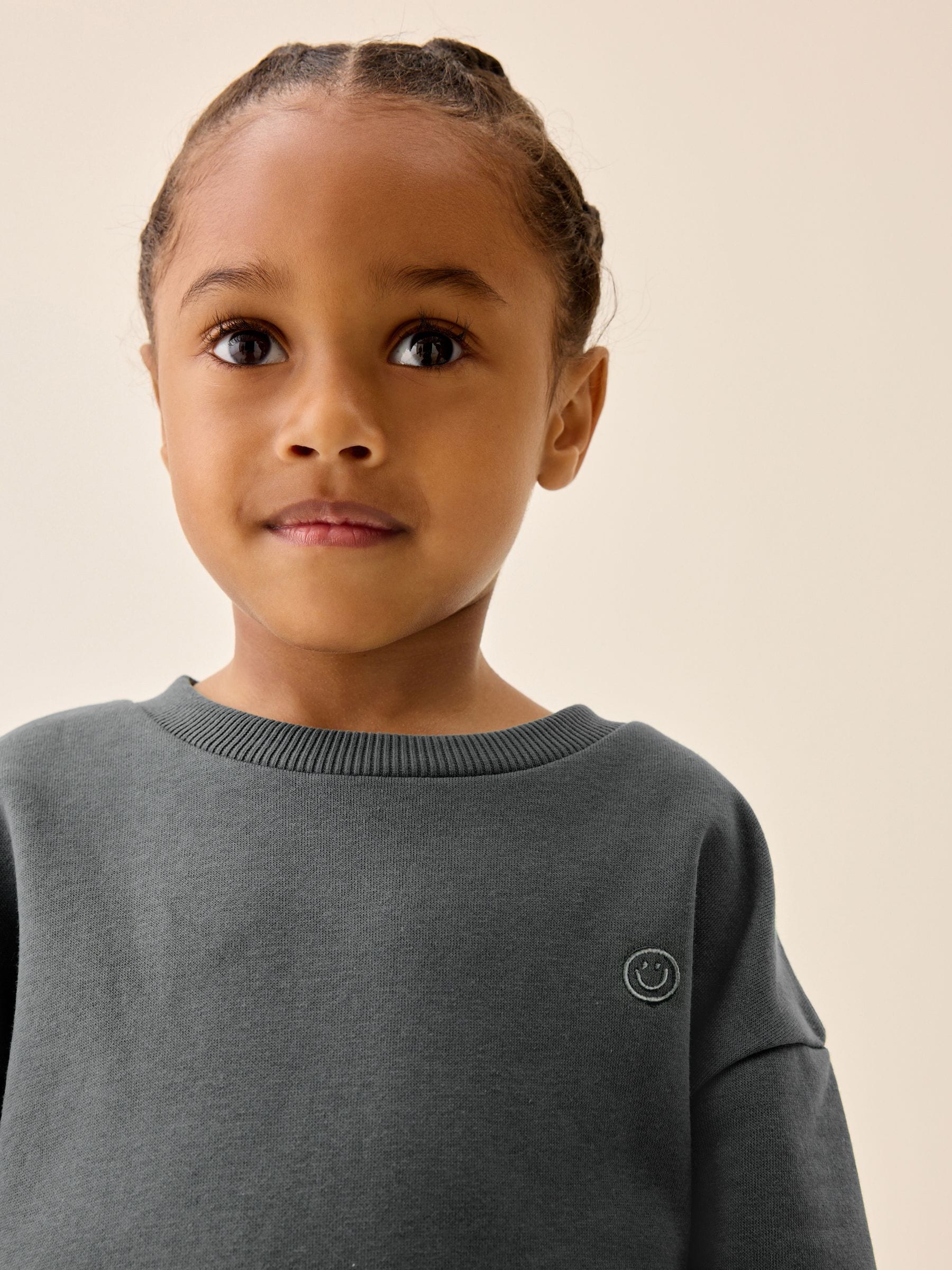 Dsiney Kidz - Charcoal Grey Crew Joggers Set (3mths-7yrs) image 3