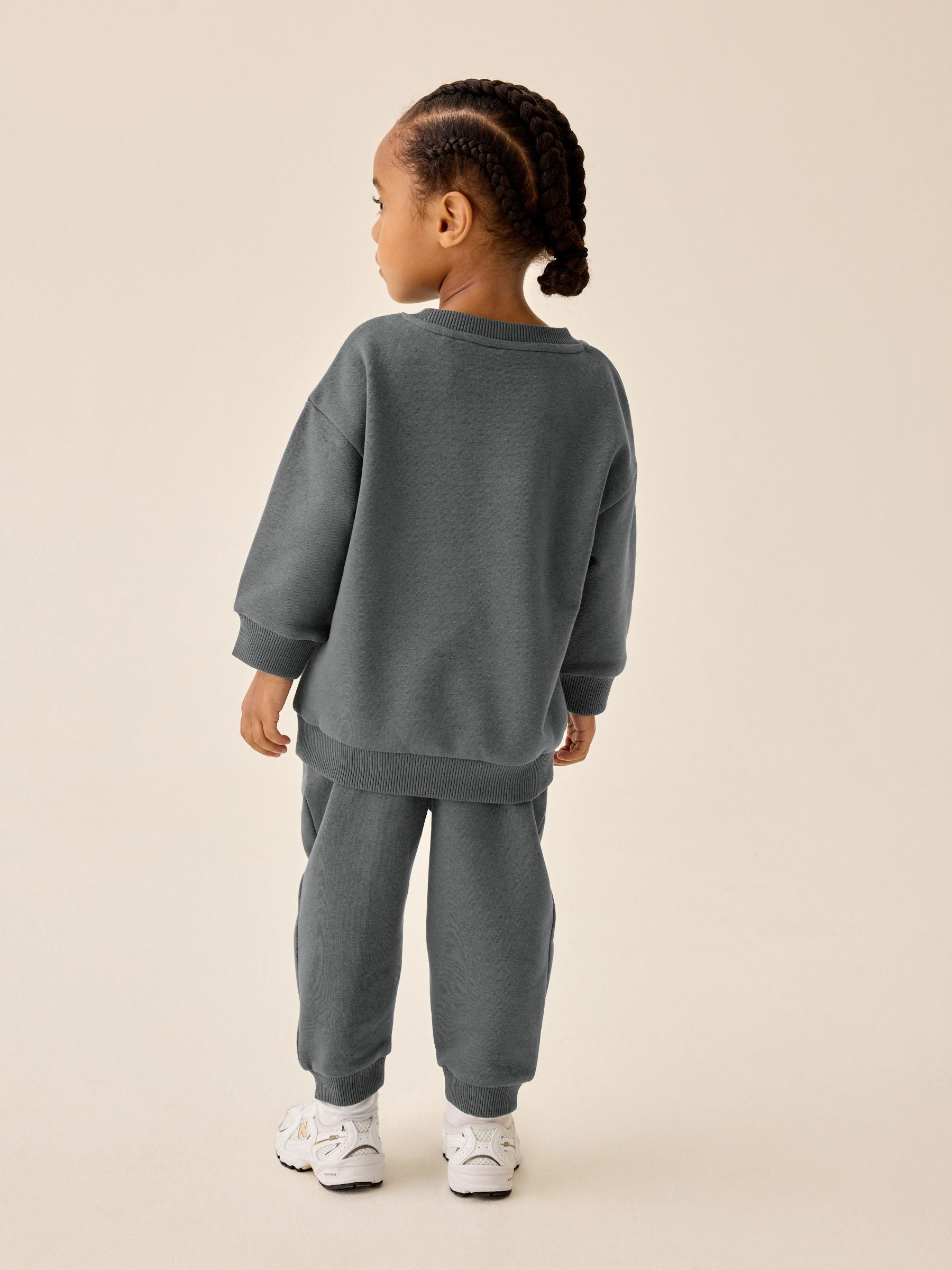 Dsiney Kidz - Charcoal Grey Crew Joggers Set (3mths-7yrs) image 4