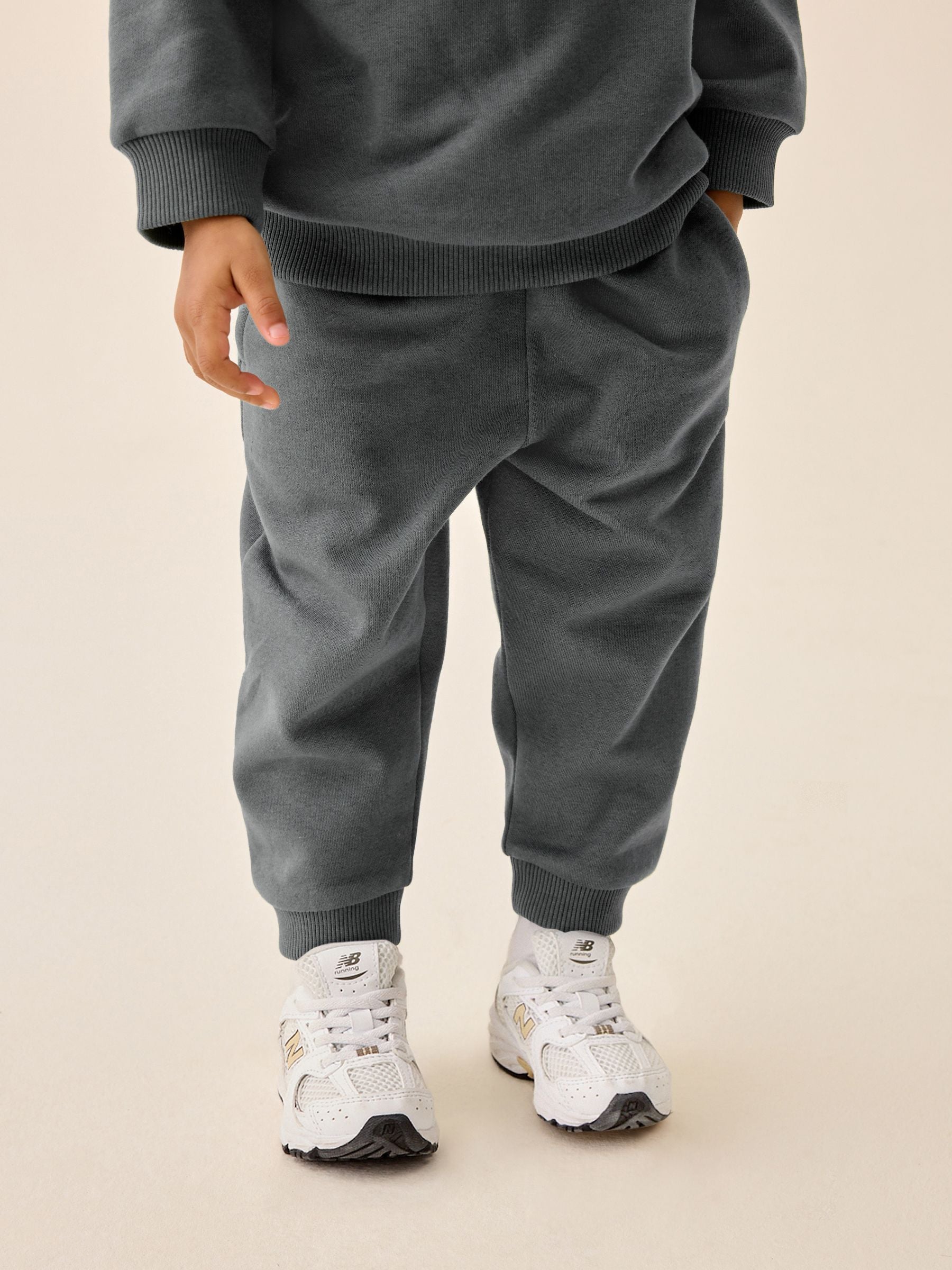 Dsiney Kidz - Charcoal Grey Crew Joggers Set (3mths-7yrs) image 5