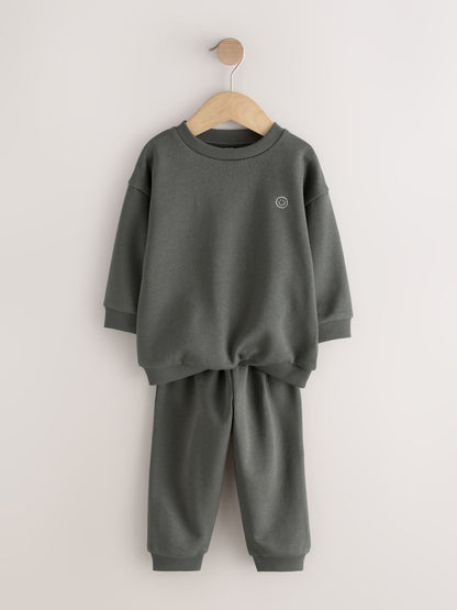 Dsiney Kidz - Charcoal Grey Crew Joggers Set (3mths-7yrs) image 7
