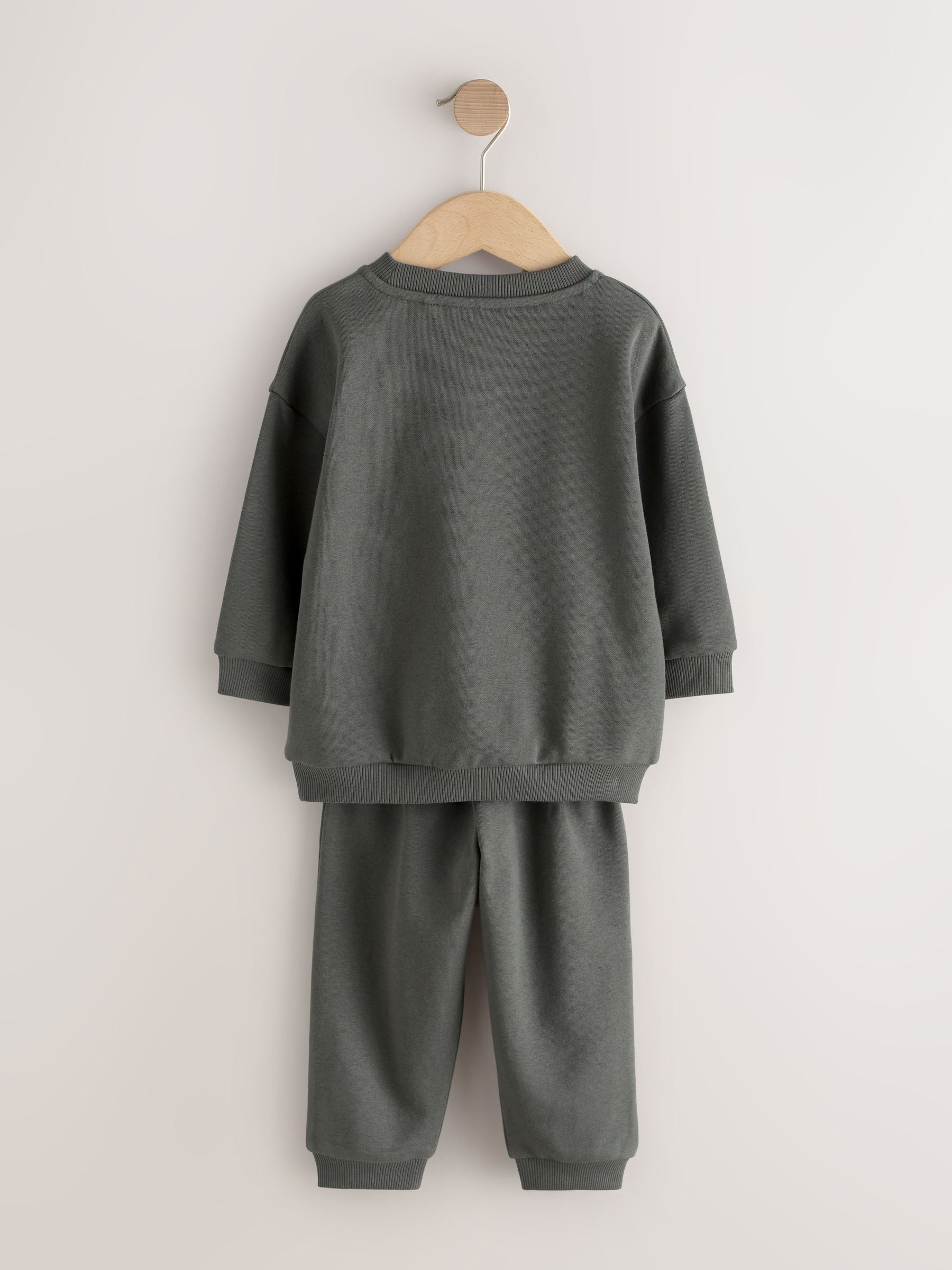 Dsiney Kidz - Charcoal Grey Crew Joggers Set (3mths-7yrs) image 8