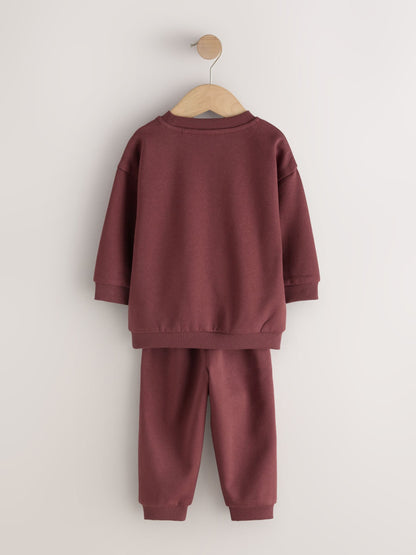 Dsiney Kidz - Rust Red Crew Joggers Set (3mths-7yrs) image 6