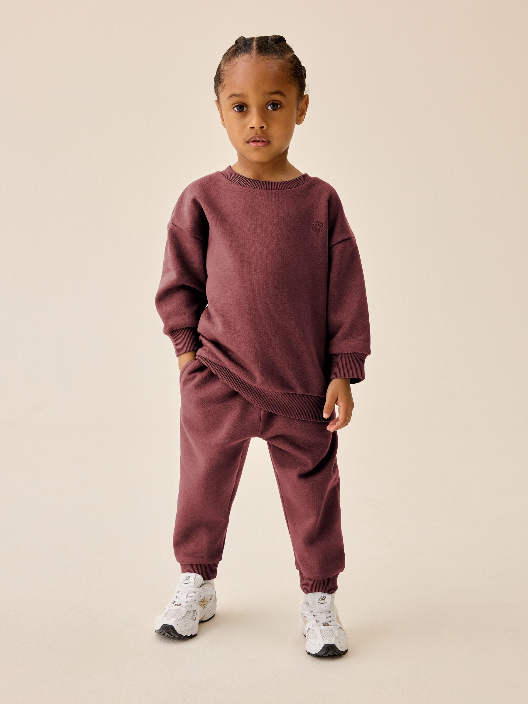 Dsiney Kidz - Rust Red Crew Joggers Set (3mths-7yrs) image 1
