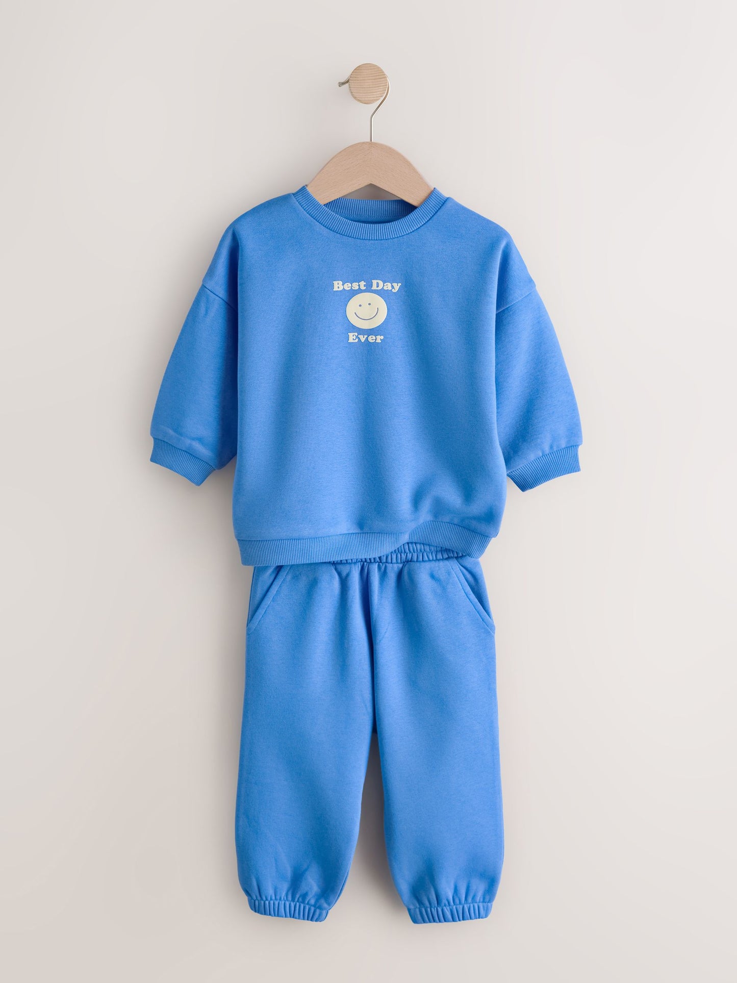 Dsiney Kidz - Blue Back Print Crew Neck Joggers Set (3mths-7yrs) image 6