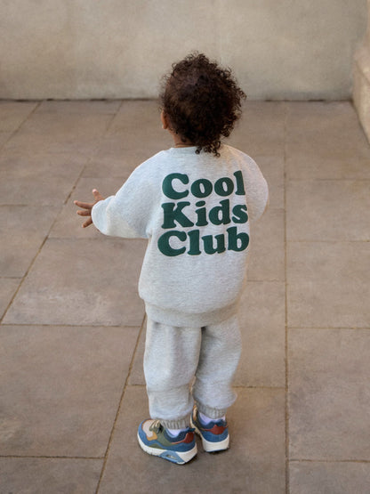 Dsiney Kidz - Grey Back Print Crew Neck Joggers Set (3mths-7yrs) image 3