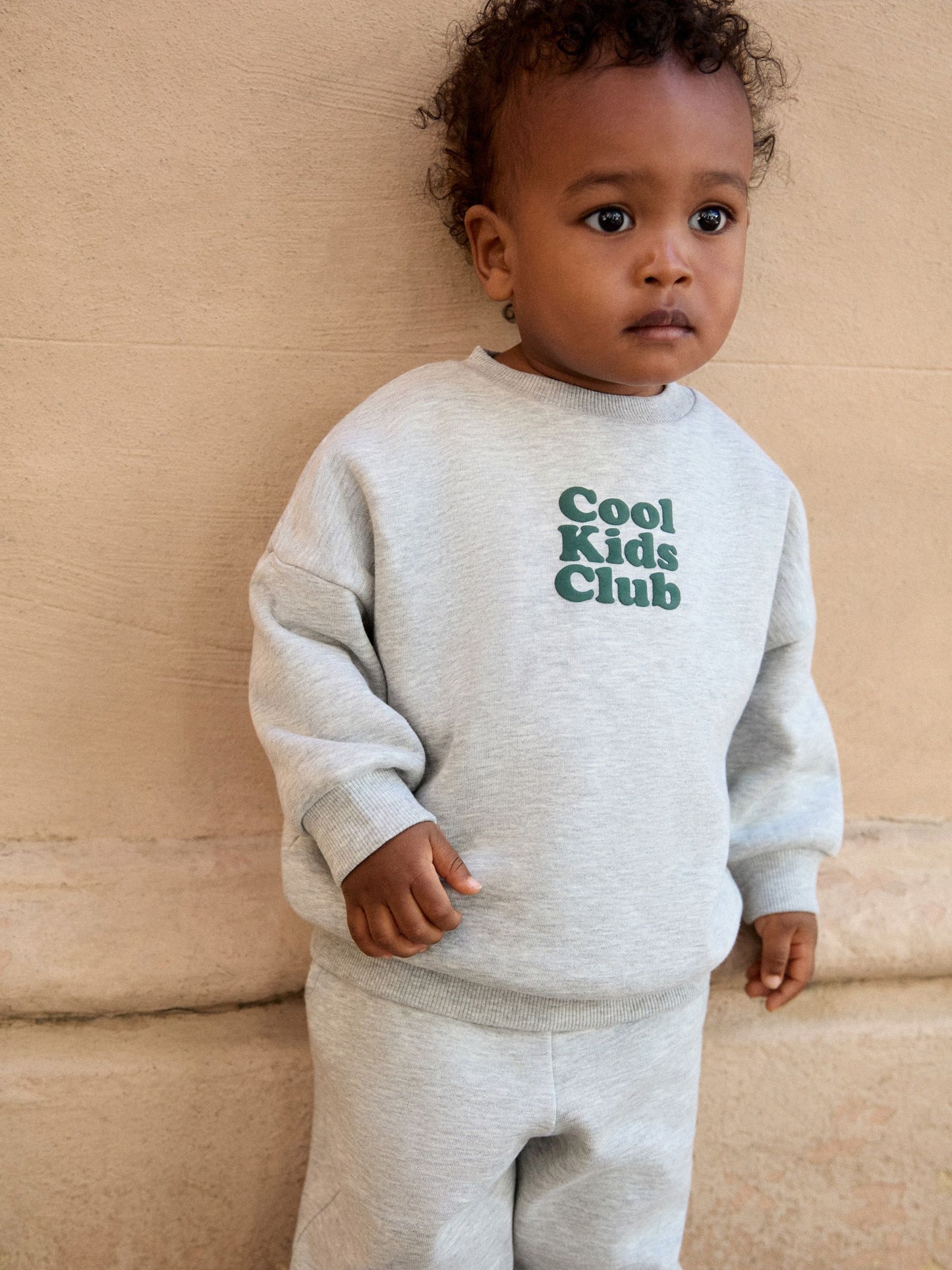 Dsiney Kidz - Grey Back Print Crew Neck Joggers Set (3mths-7yrs) image 4