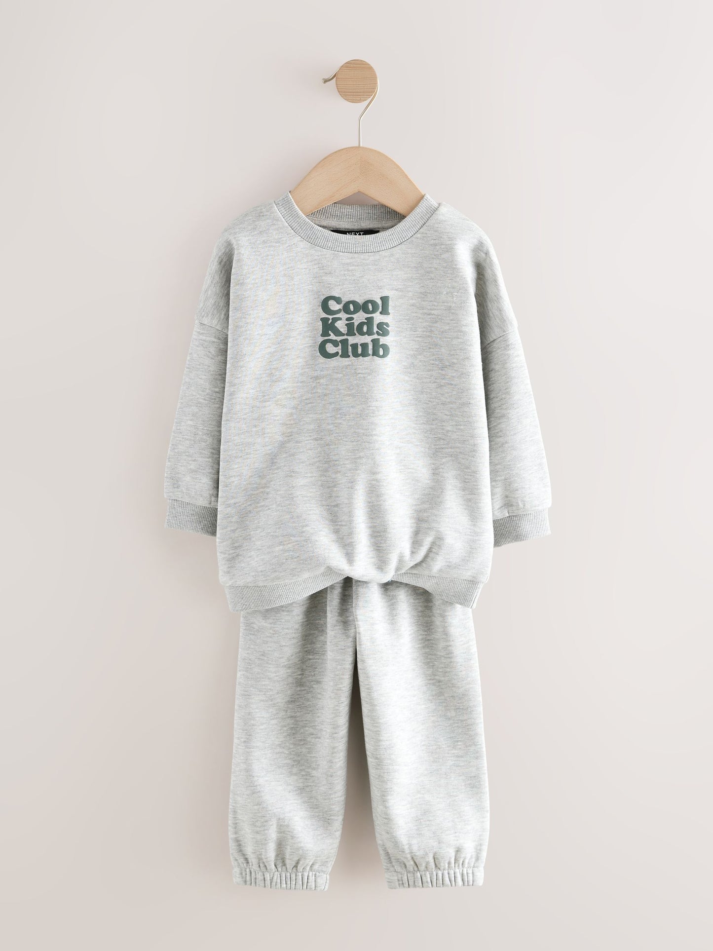 Dsiney Kidz - Grey Back Print Crew Neck Joggers Set (3mths-7yrs) image 7
