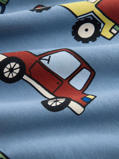 Dsiney Kidz - Light Blue All Over Print Crew Neck Sweat Top and Joggers Set (3mths-7yrs) image 8