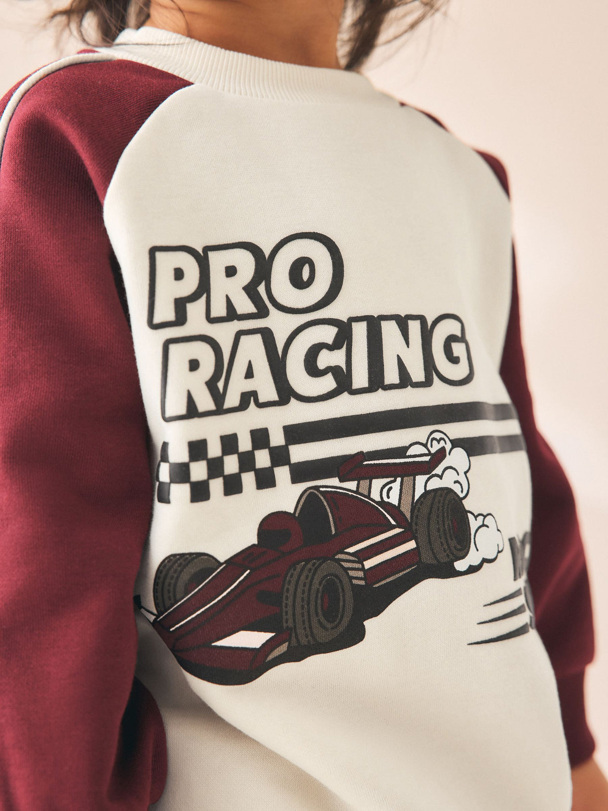 Dsiney Kidz - Burgundy Red Crew Neck Joggers Set (3mths-7yrs) image 4